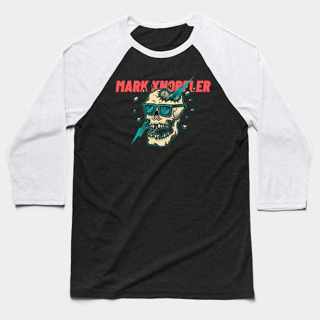 mark Knopfler Baseball T-Shirt by Maria crew